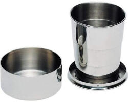 Ferrino Bicchiere Pieghevole Inox felespohár