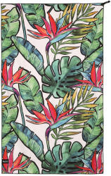 Zulu Beach 100 x 170 cm strand törölköző zöld