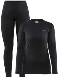 Craft Core Warm Baselayer női szett M / fekete