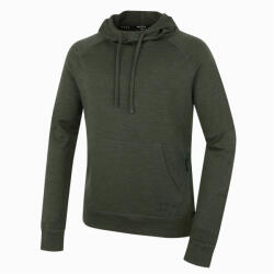 MOOA Merino Hoodie férfi pulóver M / zöld