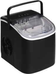 Homcom Mașină de Gheață pentru 9 Cuburi în 6-12 Minute cu Coș și Lopățică Incluse, 23, 8x30, 5x29 cm, Negru