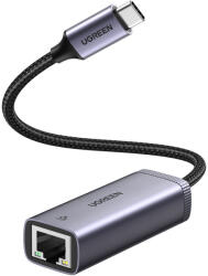  Külső USB Type C - RJ45 1 Gbps hálózati adapter (40322)