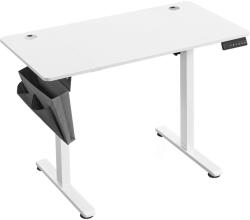 SONGMICS Állítható magasságú elektromos íróasztal 4 memória, fehér (LSD132WZ02) - pepita
