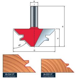  99- Profilmaró 45 fokos illesztésekhez, egy foggal, CMS bevonattal, Z=2, szárral, D 70 - 99-03412P