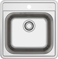 Alveus More acél mosogató 50x49 cm acél 1151258 (1151258)