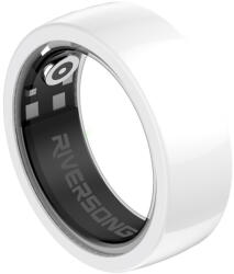 Riversong Trinity Okosgyűrű SR01 8-as Méret - Belső Átmérő 18 mm, Fehér