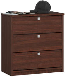 Brius Dulap pantofi pal 3 usi rabatabile compact, 60x31x62 cm, 9 perechi, maro wenge (AK-38166813) Pantofar