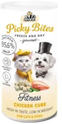 Pet's Dessert Pet, s Dessert Recompense Picky Bites Fitness Cuburi de Pui