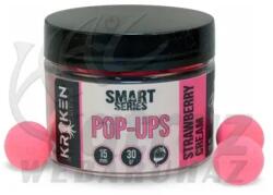 The Kraken Baits Smart Fluo Pink Pop Up 12mm Strawberry Cream (K-SMPSC12)