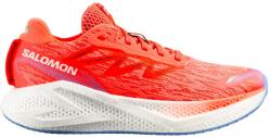 Salomon Aero Glide 4 Neon Flame/White/Persian Jewel Férfi futócipő UK 9, 5 Férfi futócipő
