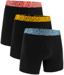 Under Armour Performance Cotton - Solid 6in 3Pack Boundless Blue Férfiboxeralsó 3XL