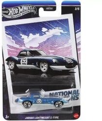 Mattel Hot Wheels National Icons Jaguar Lightweight E-Type kisautó (JBY90) - jatekbirodalom