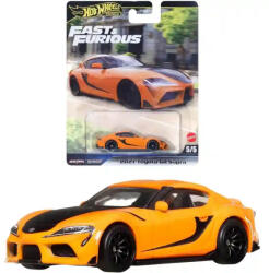Mattel Hot Wheels Premium Fast & Furious 2021 Toyota GR Supra kisautó (JBM00) - jatekbirodalom