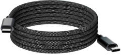 Choetech USB-C Mágneses Töltőkábel, 240W, 1.2m, (Fekete) (XCC-1052) (XCC-1052)