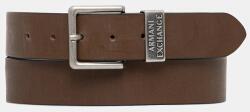 Armani Exchange férfi bőr öv - barna 90 - answear - 19 990 Ft