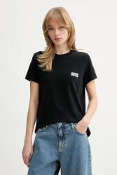 American Vintage pamut póló - fekete S - answear - 22 990 Ft