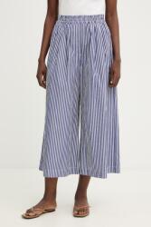 Weekend Max Mara pamut nadrág OTTONE - kék 36