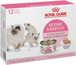 Royal Canin Babycat Mousse Macskaeledel - 12x195 g