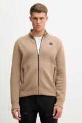 Fusalp gyapjú kardigán Mayeul - bézs M