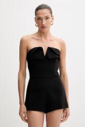 Bardot kezeslábas - fekete XS