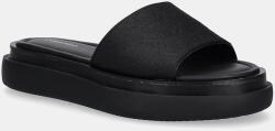Calvin Klein papucs FLATFORM SLIDE - JACQ - fekete Női 40