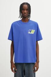 Napapijri pamut póló Napapijri x Martine Rose - kék S - answear - 38 990 Ft