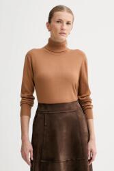 Calvin Klein pulóver gyapjúkeverékből - barna S - answear - 26 990 Ft