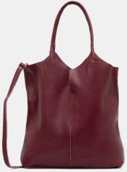 ANSWEAR bőr táska - burgundia Univerzális méret - answear - 24 990 Ft