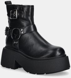 Buffalo bokacsizma Vicious Biker Short - fekete Női 41