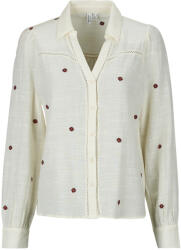 VERO MODA Topuri și Bluze Femei VMJILLIAN LS SHIRT Vero Moda Bej EU M