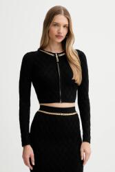 Elisabetta Franchi kardigán - fekete 42 - answear - 99 990 Ft