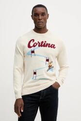 MC2 Saint Barth gyapjú pulóver - bézs XL