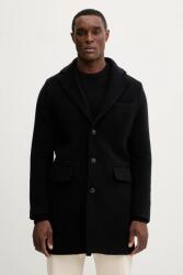 Trussardi baba gyapjúkeverék pulóver - sötétkék 48