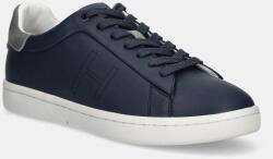 Hackett London bőr sportcipő BOND MINIMAL - sötétkék Férfi 41