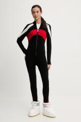 Perfect Moment gyapjú kezeslábas Tignes - fekete M