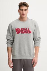 Fjallraven pamut melegítőfelső Logo Sweater - szürke S