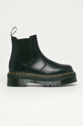 Dr. Martens - Bőr bokacsizma 2976 Quad - fekete Női 44