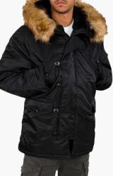 Alpha Industries rövid kabát N3B 116 3 - fekete L