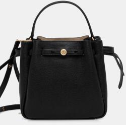 Tory Burch bőr táska Romy - fekete Univerzális méret - answear - 179 990 Ft