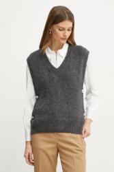 Morgan mellény gyapjú keverékből MPLUIE - szürke S