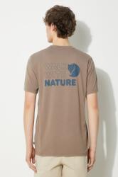 Fjall Raven t-shirt Walk With Nature T-shirt M - barna L