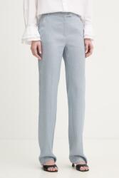 Marella nadrág lenkeverékből TARTINA - kék 36