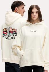 Kaotiko pamut melegítőfelső - bézs L - answear - 25 290 Ft