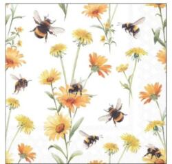 Ambiente Busy bees papírszalvéta 25x25cm, 20db-os