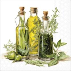 Ambiente Oils and herbs papírszalvéta 33x33cm, 20db-os