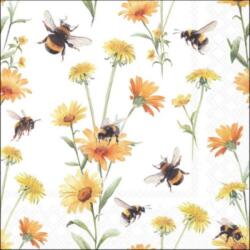 Ambiente Busy bees papírszalvéta 33x33cm, 20db-os