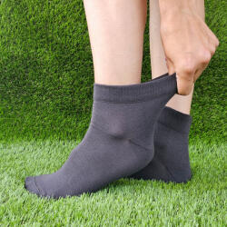 Brinor köztes szárú gumi nélküli zokni Grafit, 41-42 95084