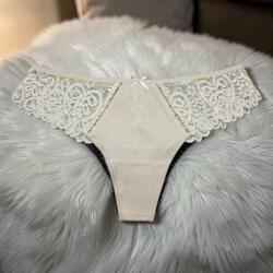 Lemila Női elegáns csipkés pamut tanga Test, M 113075