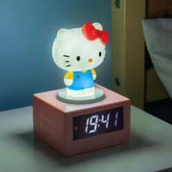 Paladone Hello Kitty Light Up ébresztőóra + éjjeli fény (PP14451HK)
