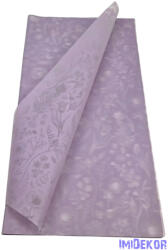  Fólia ív 57x56cm 20db/csomag Tavaszi virágmintás - Lila